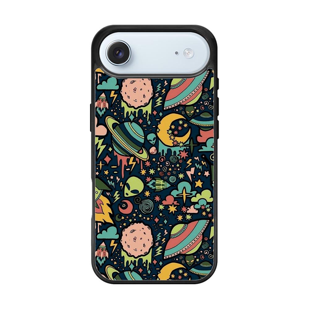 Alien Space Pattern iPhone Air Case FE0023