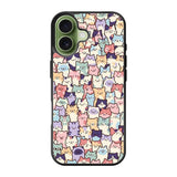 Cute Cat iPhone 17 Case FE0186
