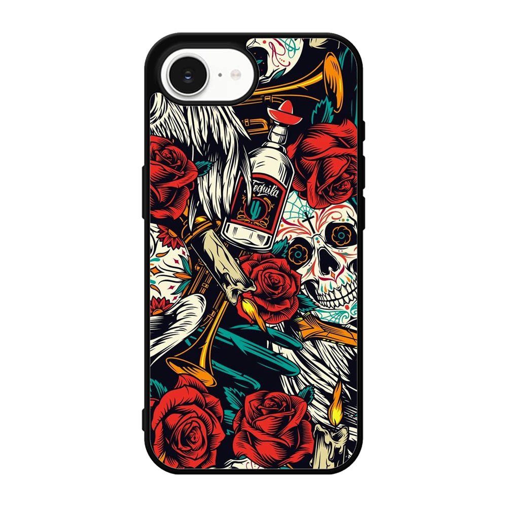 Skull Pattern iPhone 17e Case FE0569