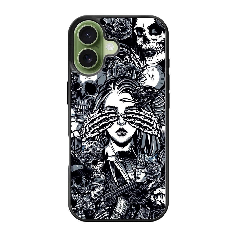 Nightmare Pattern iPhone 17 Case FE0470