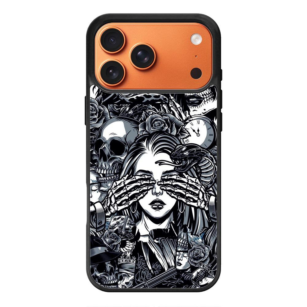Nightmare Pattern iPhone 17 Pro Max Case FE0470