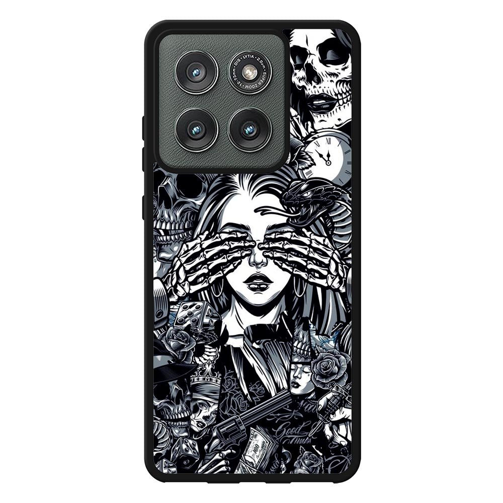 Nightmare Pattern Motorola Moto Edge 2025 Case FE0470