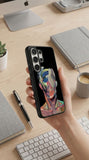Modern Abstract Face Art Protective Case Compatible with iPhone, Samsung & Google Pixel FW0237