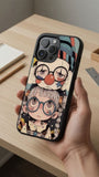 Whimsical Pastel Clowns Protective Case Compatible with iPhone, Samsung & Google Pixel FW0245