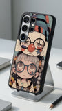 Whimsical Pastel Clowns Protective Case Compatible with iPhone, Samsung & Google Pixel FW0245