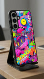 Neon Monster Mash Protective Case Compatible with iPhone, Samsung & Google Pixel FW0248