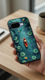 Red Sail Mountain Art Protective Case Compatible with iPhone, Samsung & Google Pixel FW0252