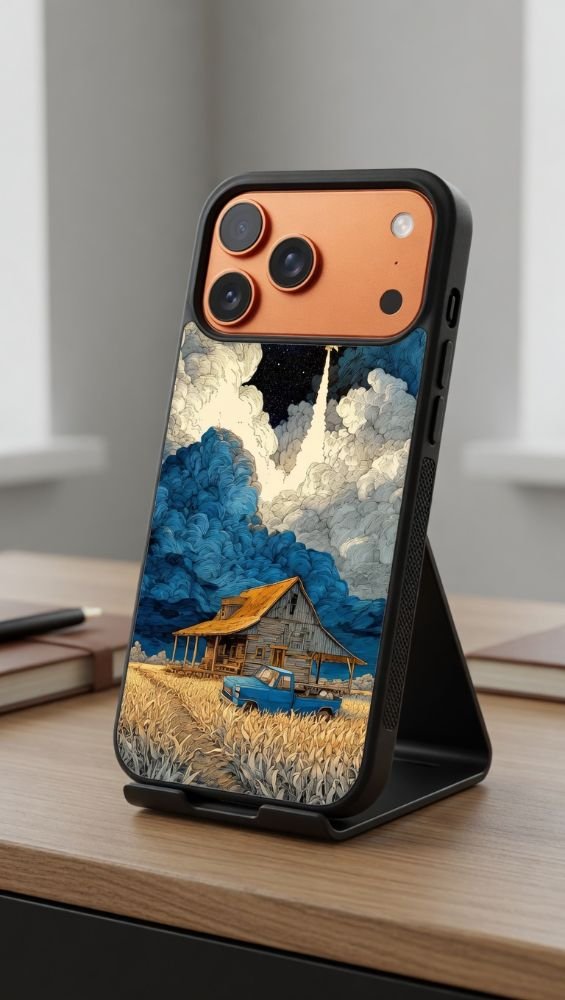 Oriental Mist Landscape Protective Case Compatible with iPhone, Samsung & Google Pixel FW0253