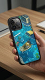 Serene River Journey Protective Case Compatible with iPhone, Samsung & Google Pixel FW0254