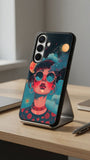 Cosmic Trance Protective Case Compatible with iPhone, Samsung & Google Pixel FW0258