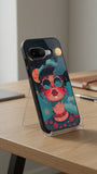 Cosmic Trance Protective Case Compatible with iPhone, Samsung & Google Pixel FW0258
