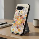 Cute Animal Galaxy Protective Case Compatible with iPhone, Samsung & Google Pixel FW0263