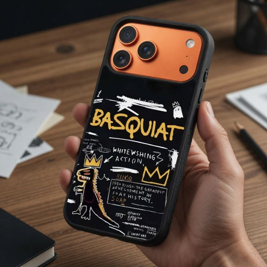 Neo-Expressionist Dino Protective Case Compatible with iPhone, Samsung & Google Pixel FW0268
