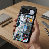 Urban Sticker Fusion Protective Case Compatible with iPhone, Samsung & Google Pixel FW0269
