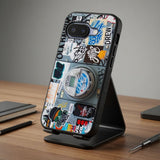 Urban Sticker Fusion Protective Case Compatible with iPhone, Samsung & Google Pixel FW0269