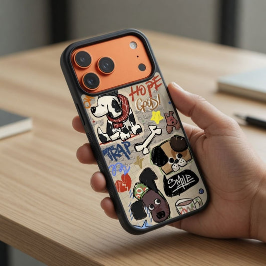 Street Paws Graffiti Protective Case Compatible with iPhone, Samsung & Google Pixel FW0271