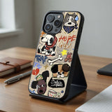 Street Paws Graffiti Protective Case Compatible with iPhone, Samsung & Google Pixel FW0271