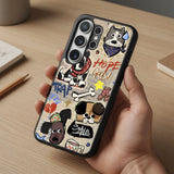 Street Paws Graffiti Protective Case Compatible with iPhone, Samsung & Google Pixel FW0271