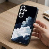 Midnight Storm Clouds Protective Case Compatible with iPhone, Samsung & Google Pixel FW0273