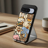 Sweet Animal Bakery Protective Case Compatible with iPhone, Samsung & Google Pixel FW0274