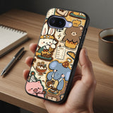 Sweet Animal Bakery Protective Case Compatible with iPhone, Samsung & Google Pixel FW0274