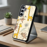Jungle Friends Pattern Protective Case Compatible with iPhone, Samsung & Google Pixel FW0275