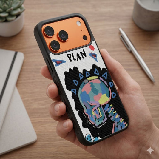 Abstract God'S Plan Art Protective Case Compatible with iPhone, Samsung & Google Pixel FW0280