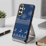 Winter Knit Pattern Protective Case Compatible with iPhone, Samsung & Google Pixel FW0290