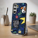 Doodle Night Dreams Protective Case Compatible with iPhone, Samsung & Google Pixel FW0291