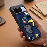 Doodle Night Dreams Protective Case Compatible with iPhone, Samsung & Google Pixel FW0291