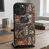 Witchy Bookshelf Protective Case Compatible with iPhone, Samsung & Google Pixel FW0298