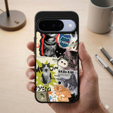 Cat Collage Mania Protective Case Compatible with iPhone, Samsung & Google Pixel FW0299