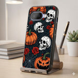 Spooky Halloween Web Protective Case Compatible with iPhone, Samsung & Google Pixel FW0303