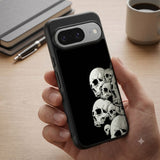 Pile Of Skulls Protective Case Compatible with iPhone, Samsung & Google Pixel FW0308