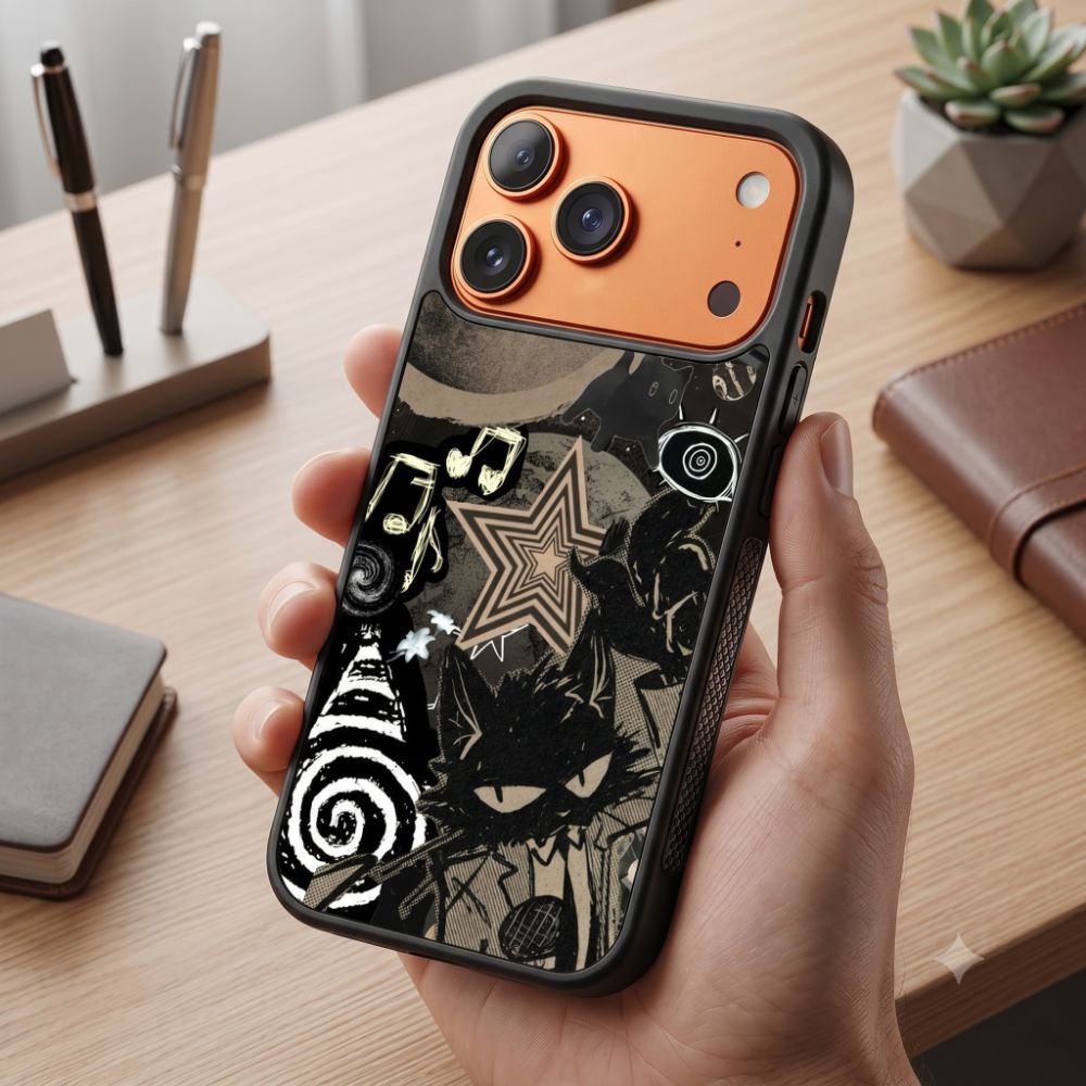 Y2K Cyber Grunge Protective Case Compatible with iPhone, Samsung & Google Pixel FW0309