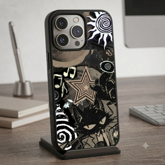Y2K Cyber Grunge Protective Case Compatible with iPhone, Samsung & Google Pixel FW0309