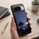 Midnight Campfire Protective Case Compatible with iPhone, Samsung & Google Pixel FW0321