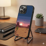 Pixel Desert Sun Protective Case Compatible with iPhone, Samsung & Google Pixel FW0322