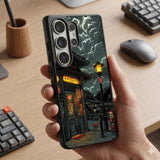 Cozy Tokyo Night Protective Case Compatible with iPhone, Samsung & Google Pixel FW0324