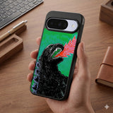 Kaiju Green Strike Protective Case Compatible with iPhone, Samsung & Google Pixel FW0325