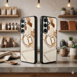 Duck With Bread Protective Case Compatible with iPhone, Samsung & Google Pixel FX0207