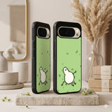 Be Happy Dont Worry Protective Case Compatible with iPhone, Samsung & Google Pixel FX0209