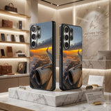 Airplane Window View Protective Case Compatible with iPhone, Samsung & Google Pixel FX0214