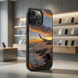 Sunset Flight Above The Clouds Protective Case Compatible with iPhone, Samsung & Google Pixel FX0215