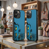View Of The City Protective Case Compatible with iPhone, Samsung & Google Pixel FX0219