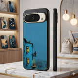 View Of The City Protective Case Compatible with iPhone, Samsung & Google Pixel FX0219