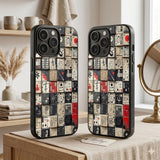Eames House Of Cards Protective Case Compatible with iPhone, Samsung & Google Pixel FX0222
