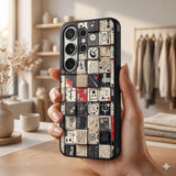 Eames House Of Cards Protective Case Compatible with iPhone, Samsung & Google Pixel FX0222
