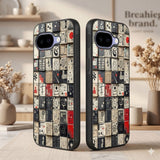 Eames House Of Cards Protective Case Compatible with iPhone, Samsung & Google Pixel FX0222