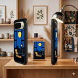 Night Interior With Chair And Moon Protective Case Compatible with iPhone, Samsung & Google Pixel FX0225